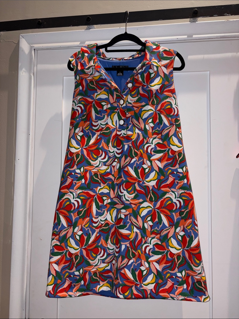 Jessica Howard Multicolor Sleeveless A-Line Mini Dress - Picture 1 of 10